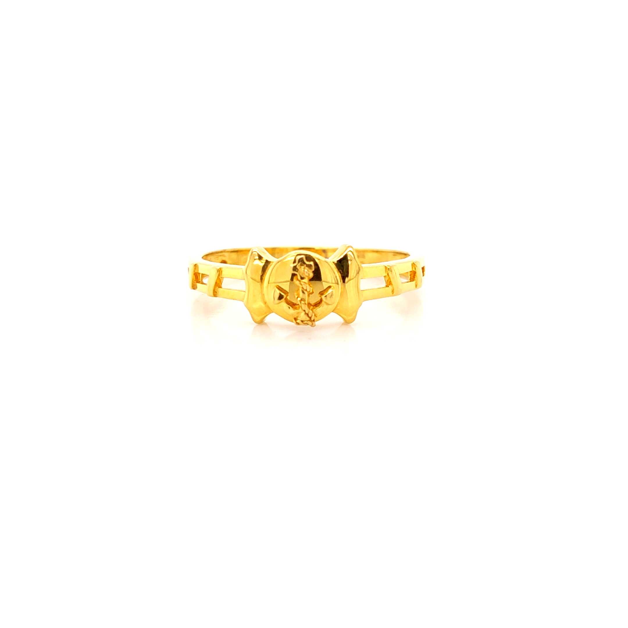 Exciting Lord Ganesh Gold Casting Ring