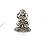 Ganesh-Lakshmi Silver idol