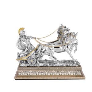 KC Gift – Chariot with 2 silver horses