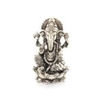 Ganesh-Lakshmi Silver Idol