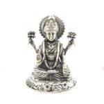 Ganesh-Lakshmi Silver Idol