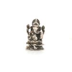 Ganesh-Lakshmi Silver Idol